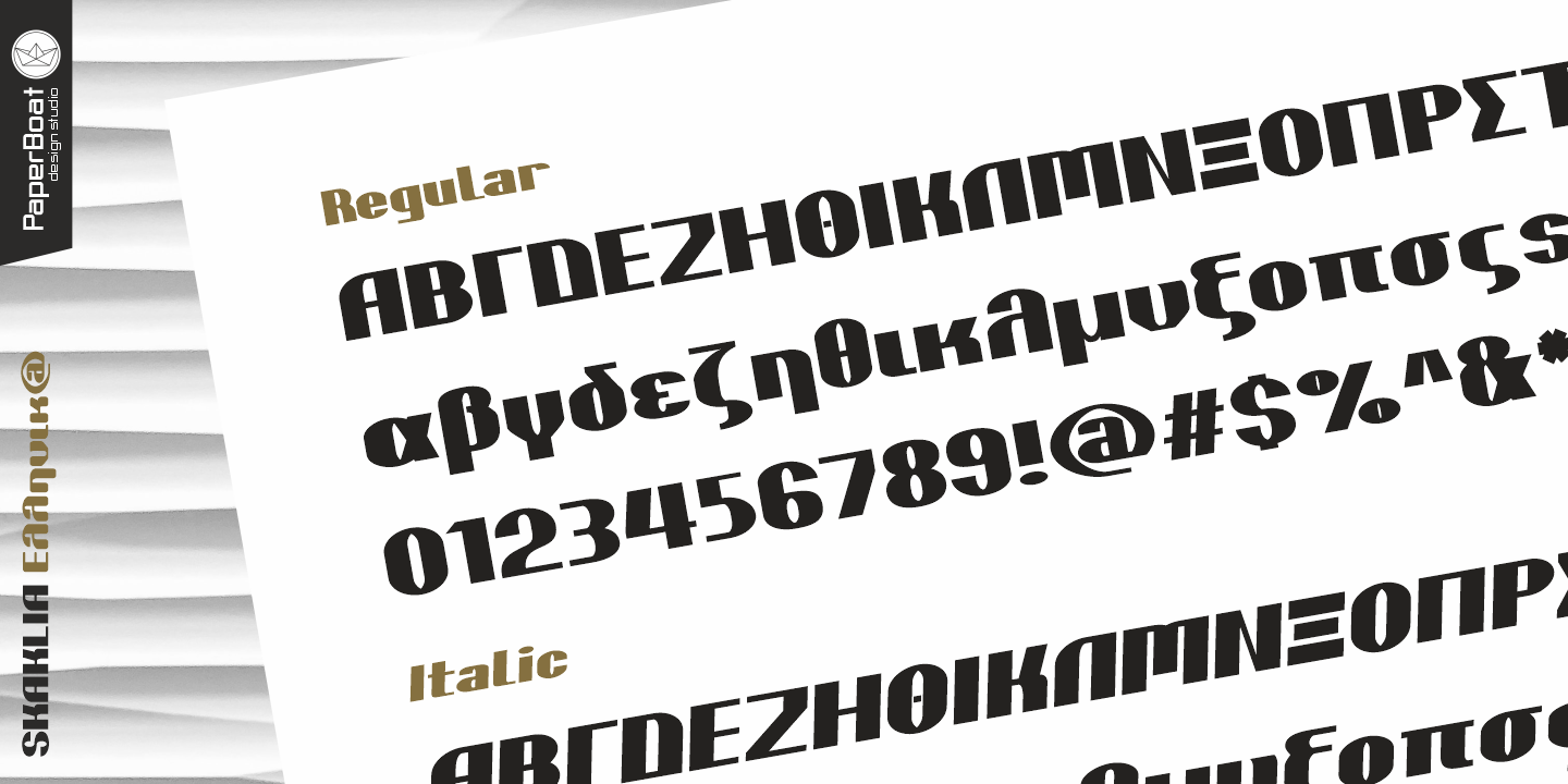 Skaklia Italic Font preview